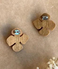 Butoni Hortensia Korvakorut, Valkoinen