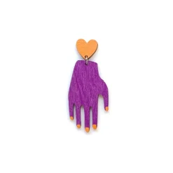 Hand Heart Nappikorvakorut