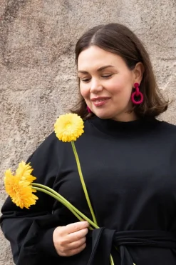 Kaiko Belted Collegemekko, Musta