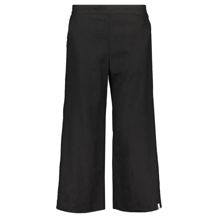 Nakoa Culottes Pellavahousut, Musta