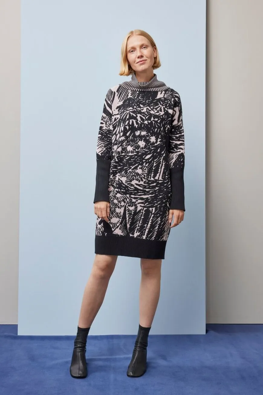 Papu Turtle Neck Mekko, Autumn Garden