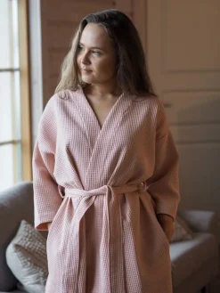 Tulppaani Vohvelikylpytakki, Roosa